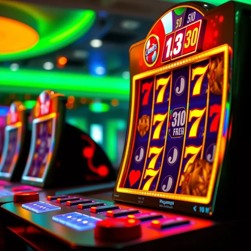 Dynamic gameplay interface of Megaways slots