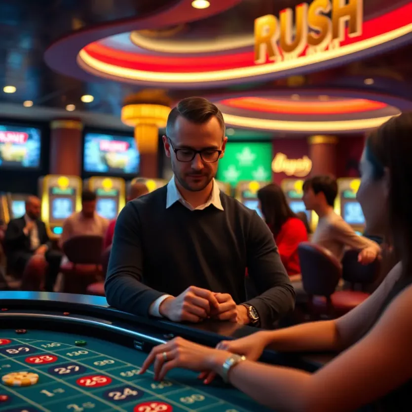 User experience at Rush Casino
