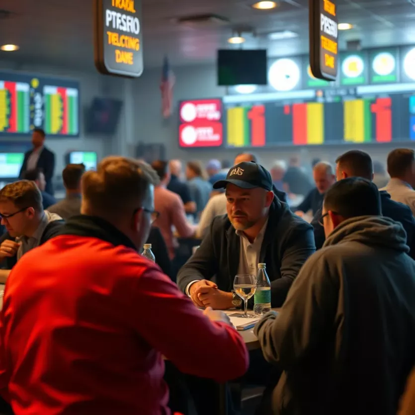 Engaged community of sports bettors sharing strategies