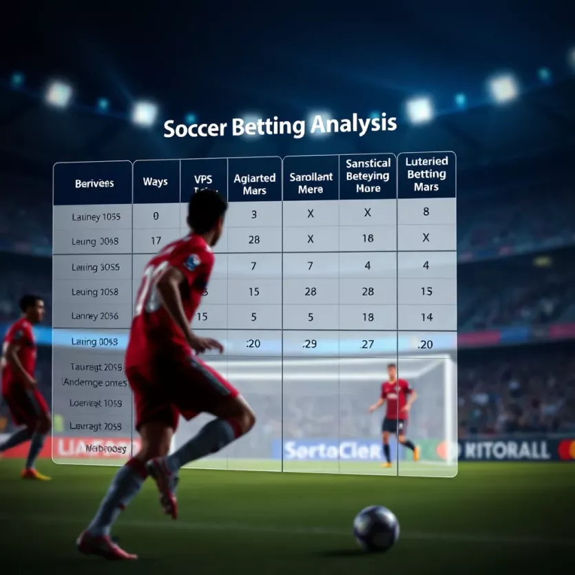 Comparison chart of different soccer betting apps