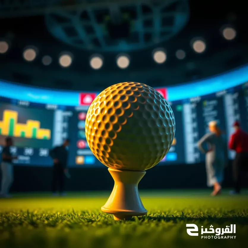 A detailed illustration of golf betting strategies