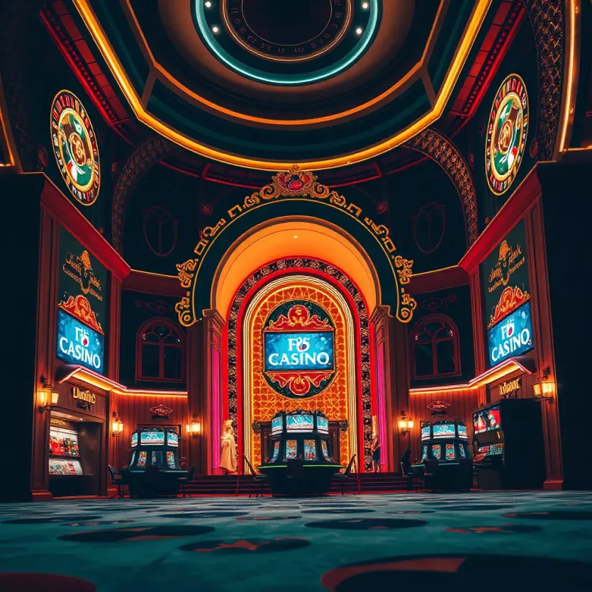 Visual representation of online casino architecture