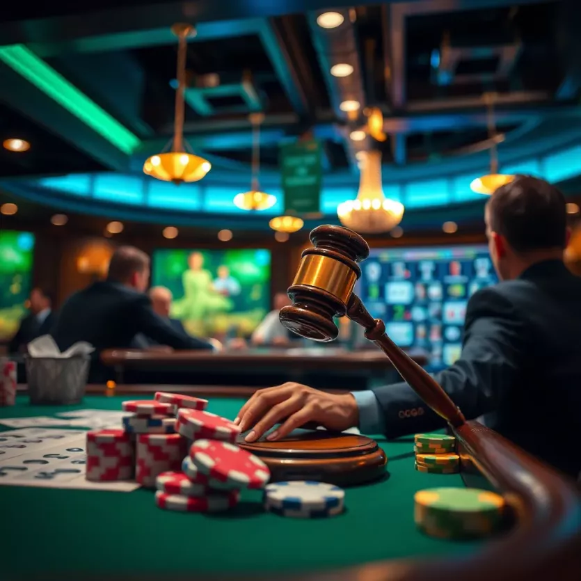 Legal aspects of online gambling