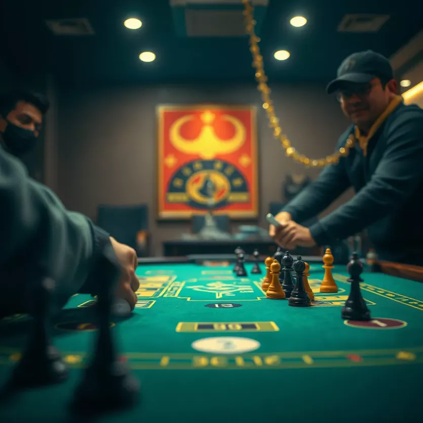 Strategic elements of Andar Bahar gameplay