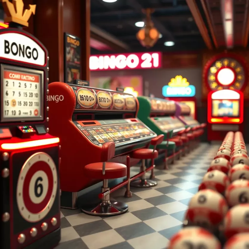 Historical evolution of bingo illustrated through a timeline.
