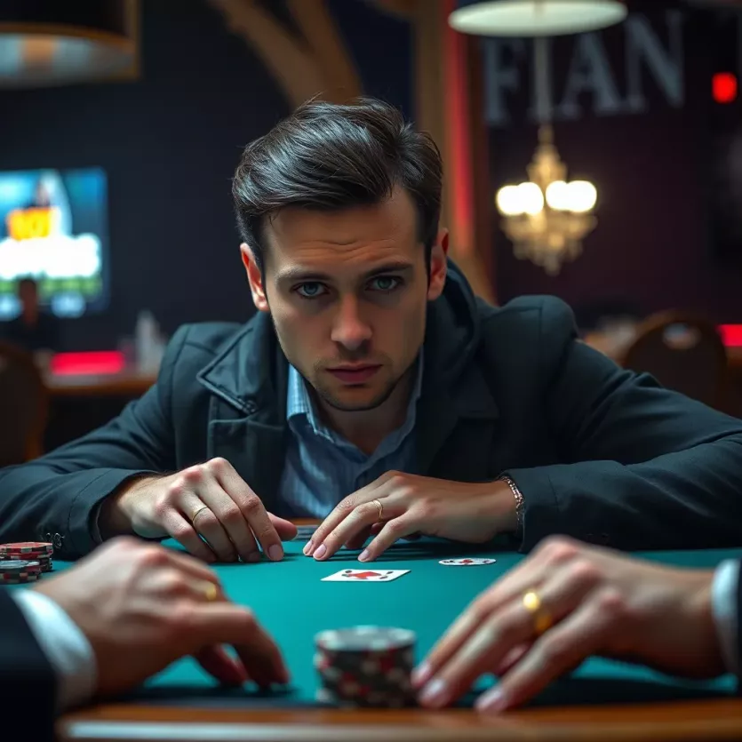Psychological elements in poker gameplay