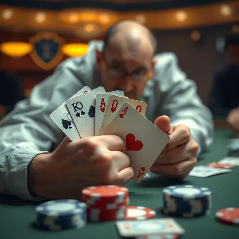 Illustration showing card counting techniques