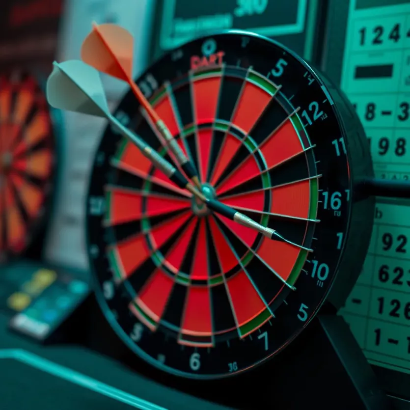Statistical analysis of dart betting probabilities
