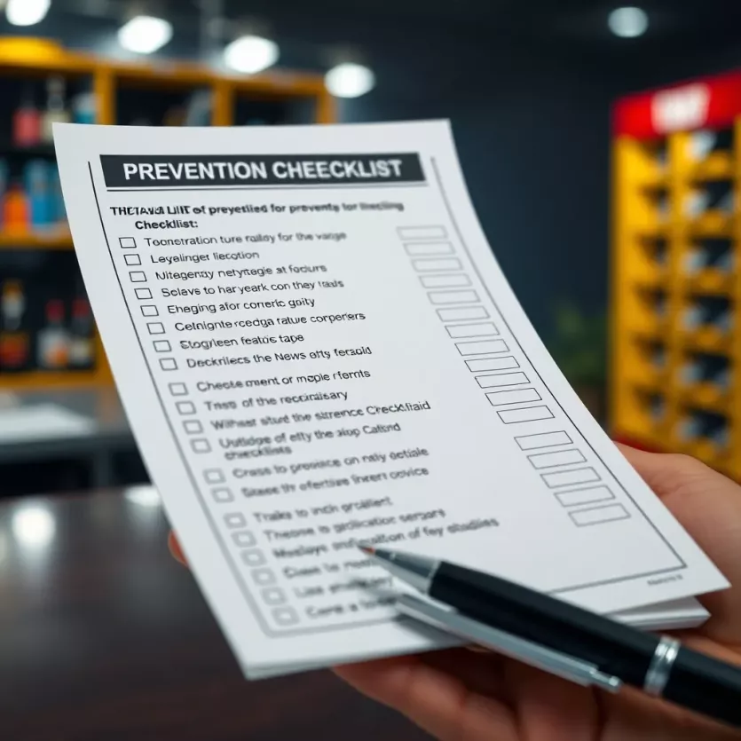 Checklist for preventing betting fraud