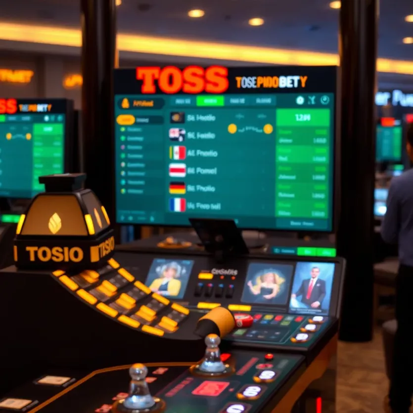 User interface of an online betting platform