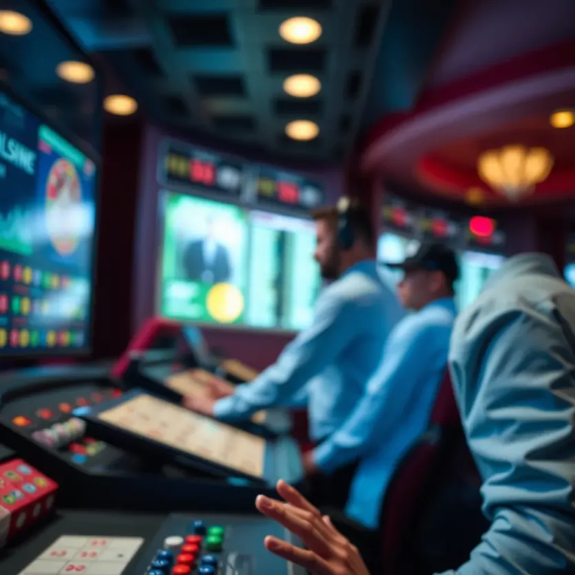 A visual representation of security measures in online casinos