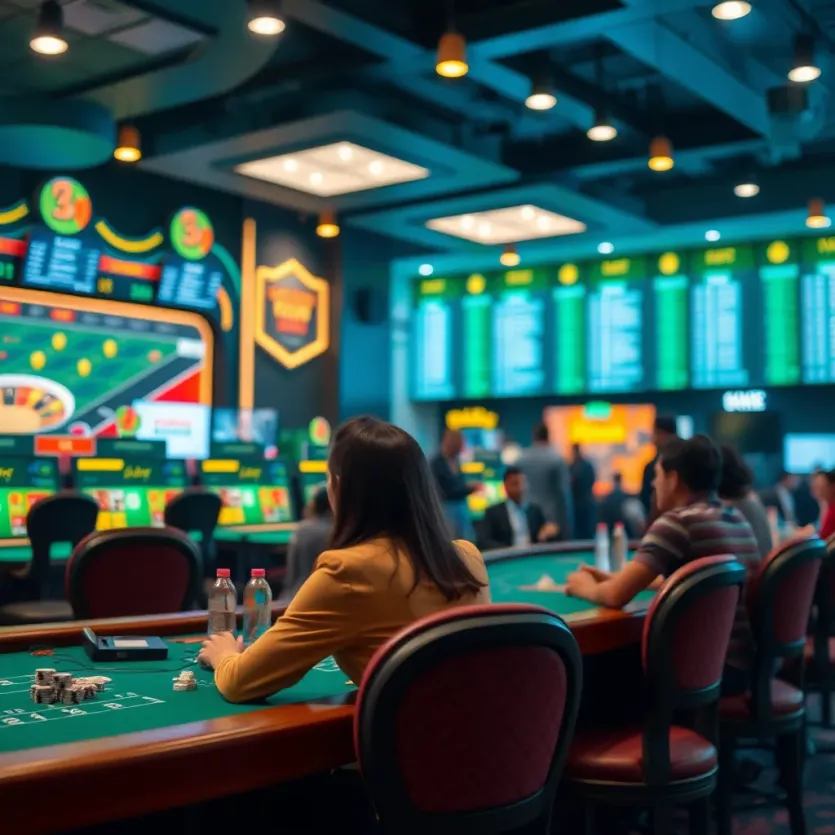 Safe online gambling environment
