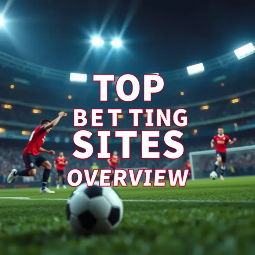 Visual representation of top betting sites