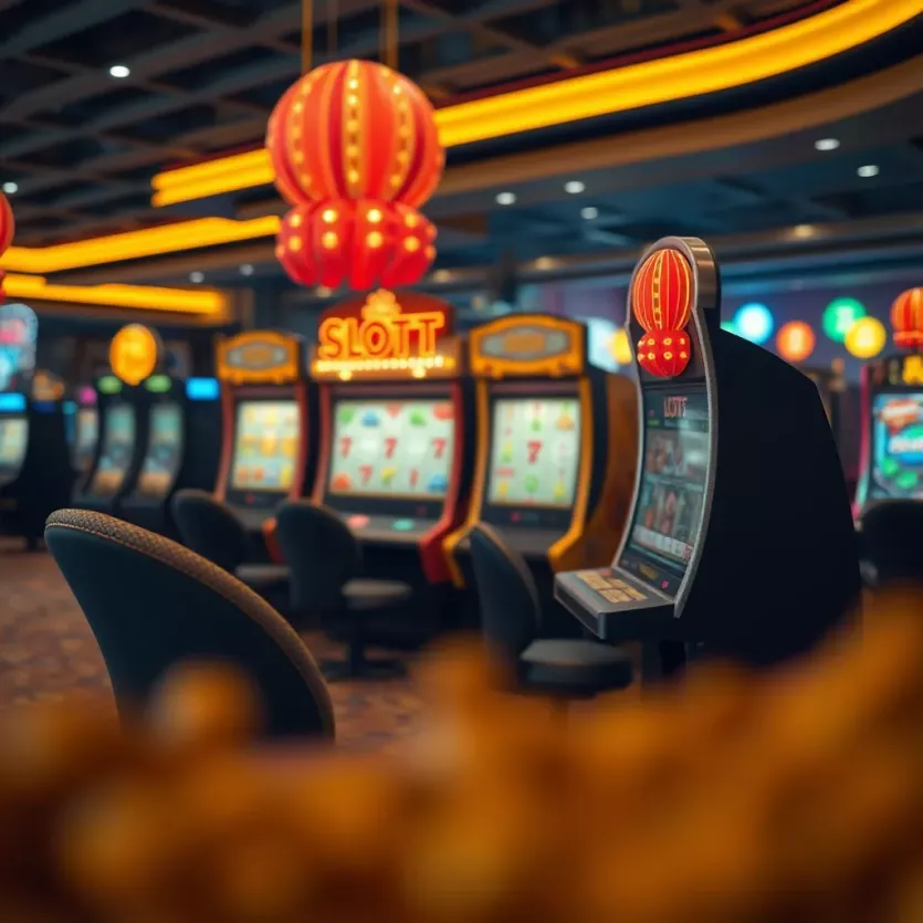 Diverse selection of slot games available online