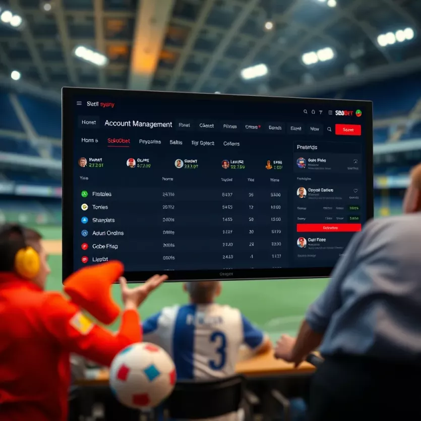 User-friendly interface for account management