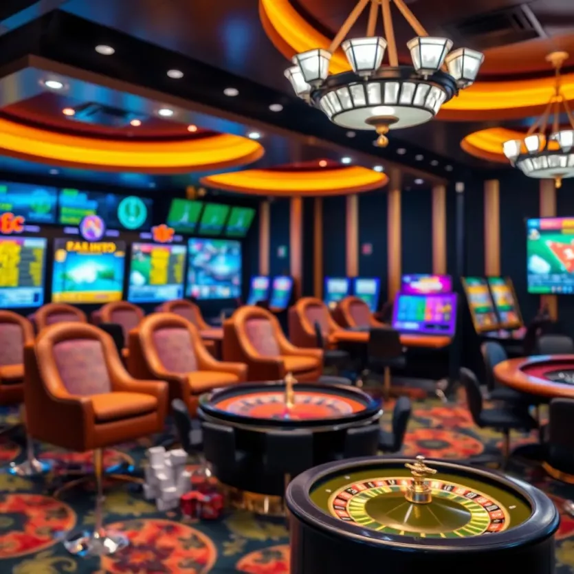 Wide variety of live casino games available