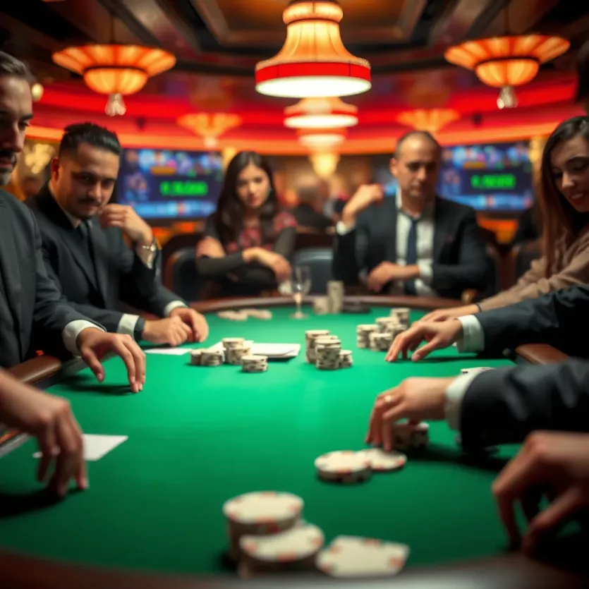 The evolution of poker betting strategies showcasing various methods.