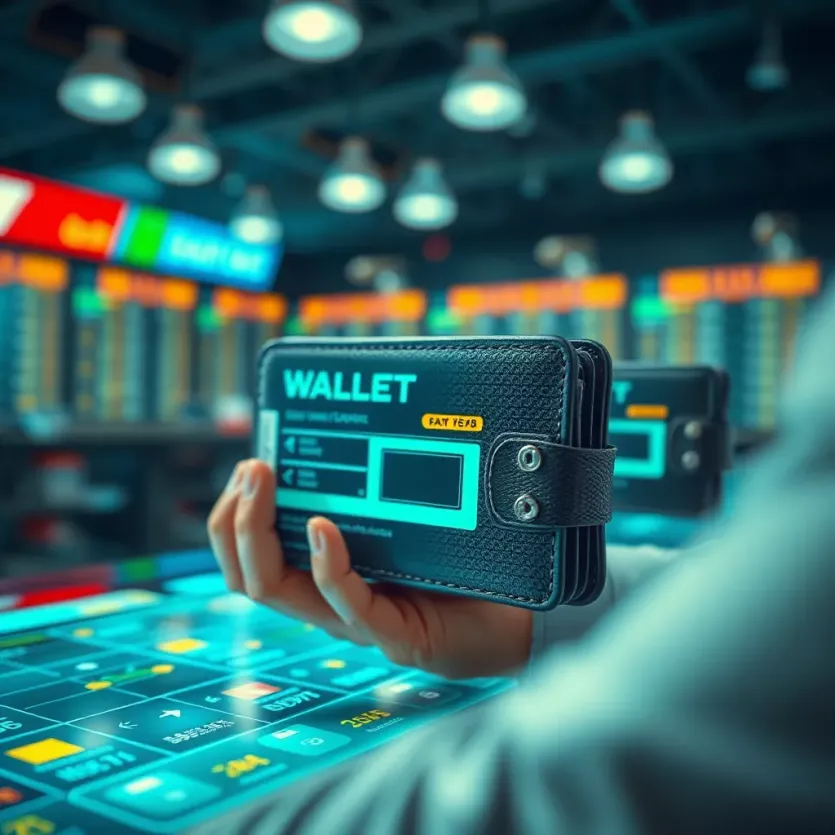 A secure digital wallet interface for online transactions