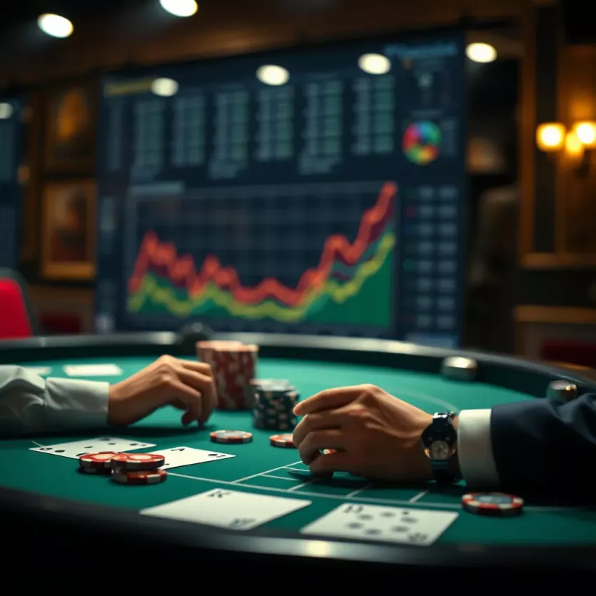 Statistical analysis of blackjack betting