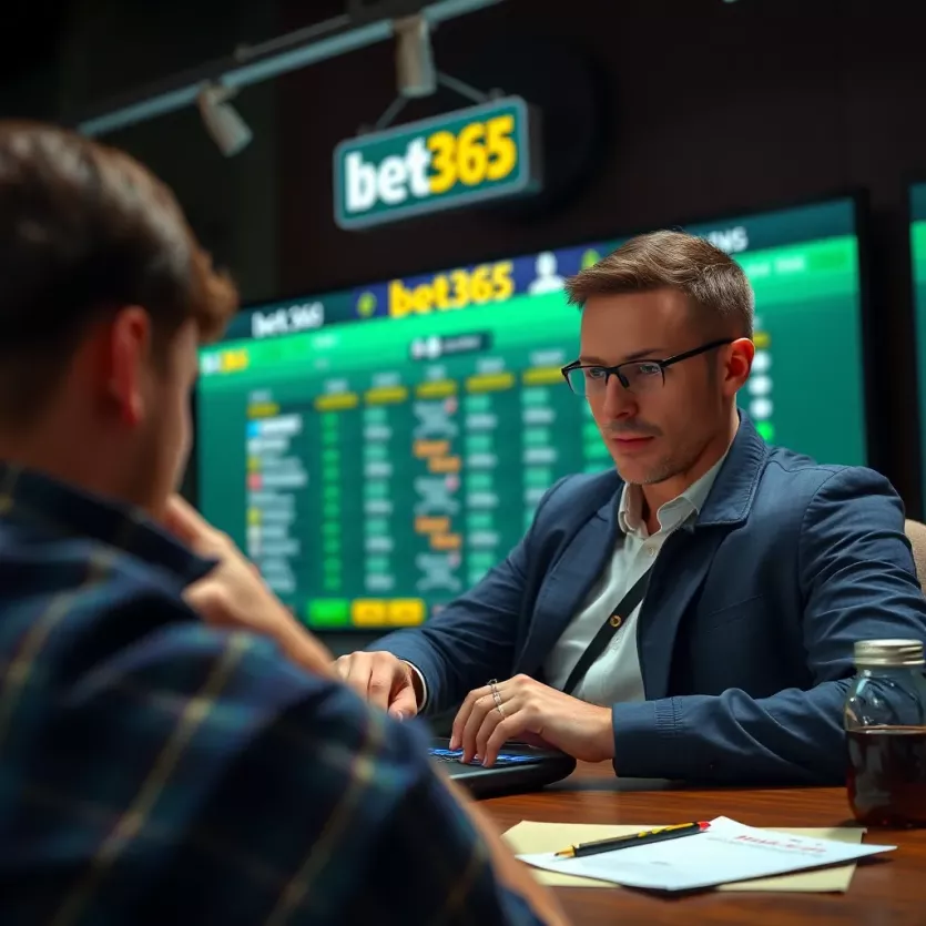 Betting options overview on bet365