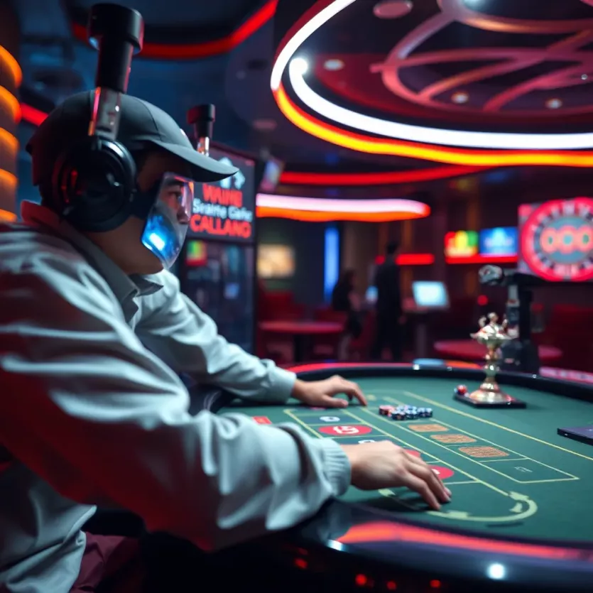 A visual representation of technology influencing gaming dynamics