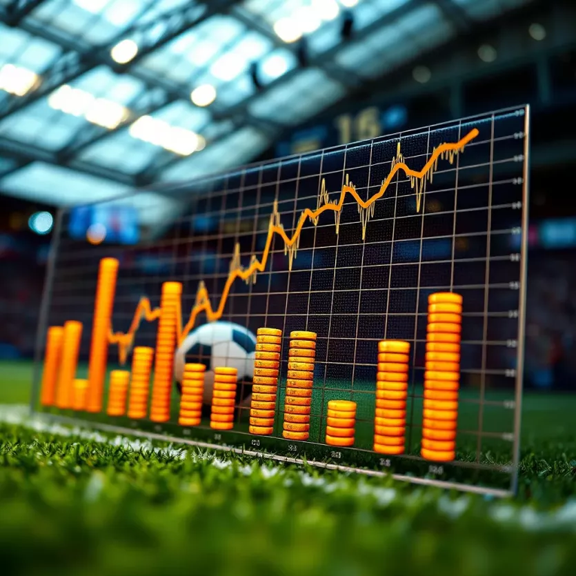 A graph illustrating the performance of different betting strategies