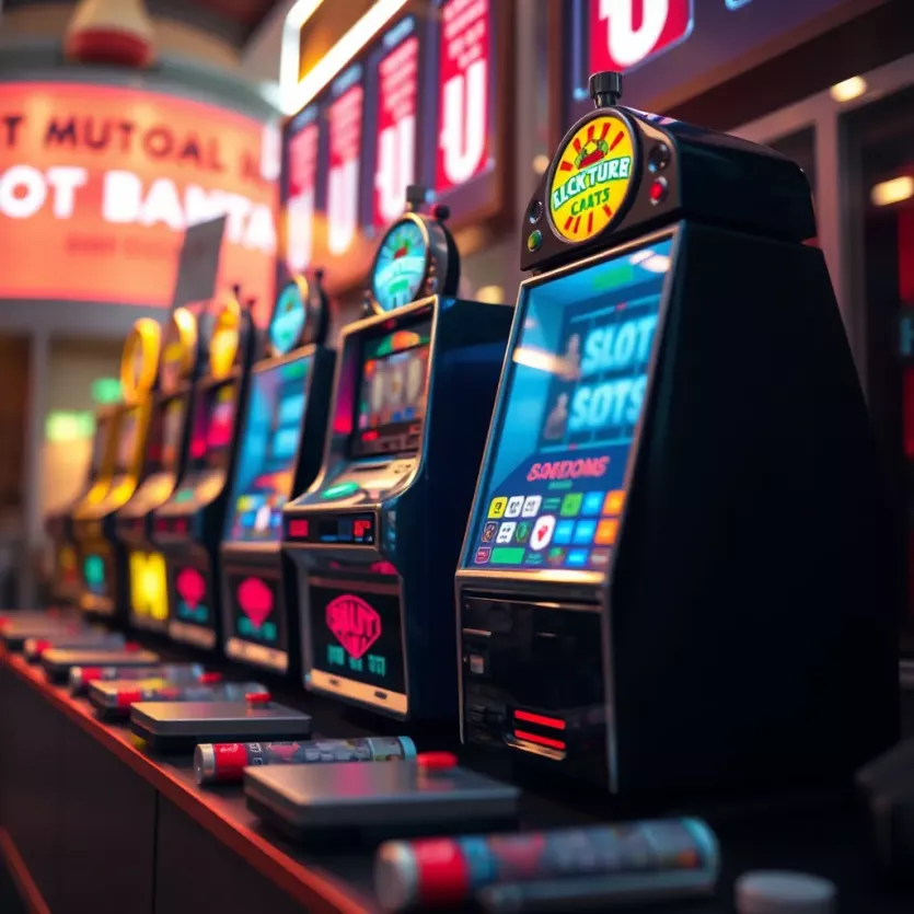 Historical evolution of slot machines illustrated