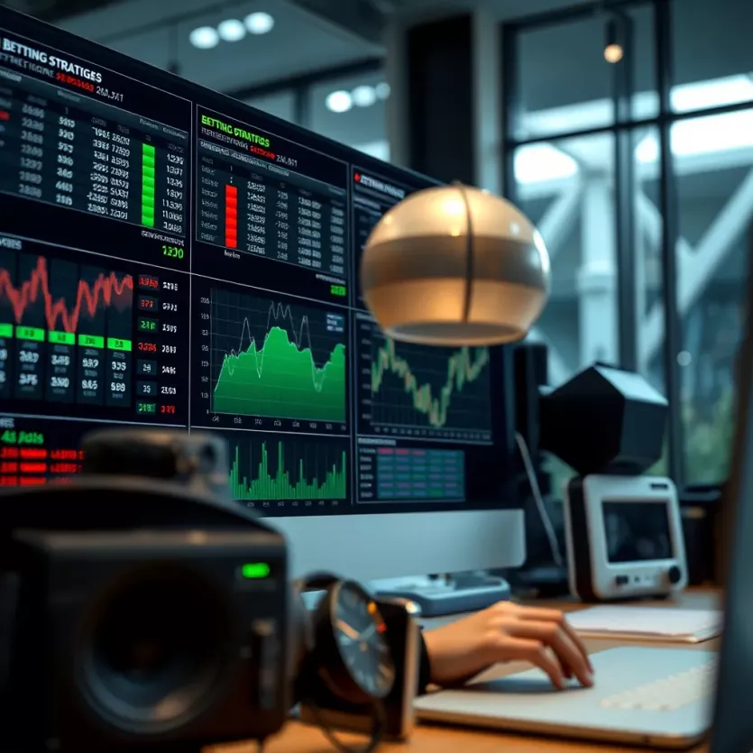 Data analysis dashboard for betting strategies