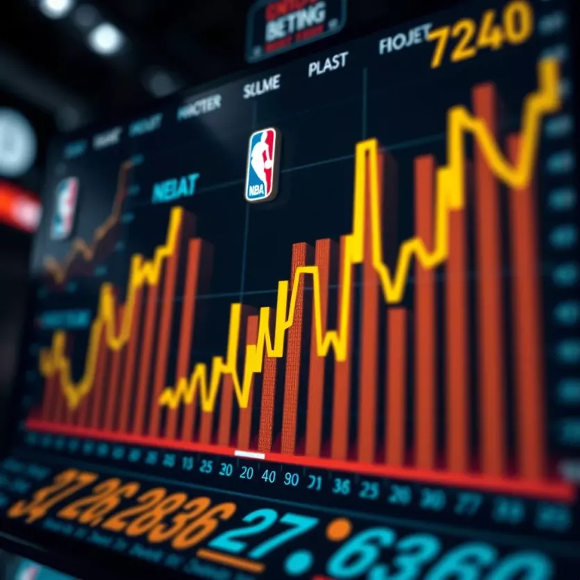 Statistical data representation for NBA betting