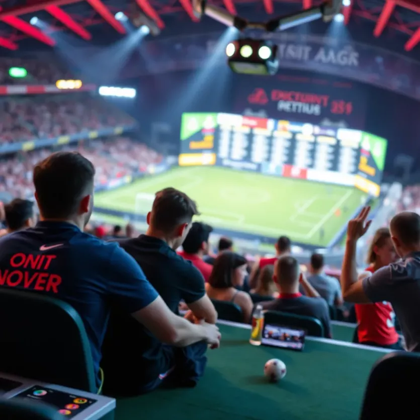 A visual representation of various sports betting options