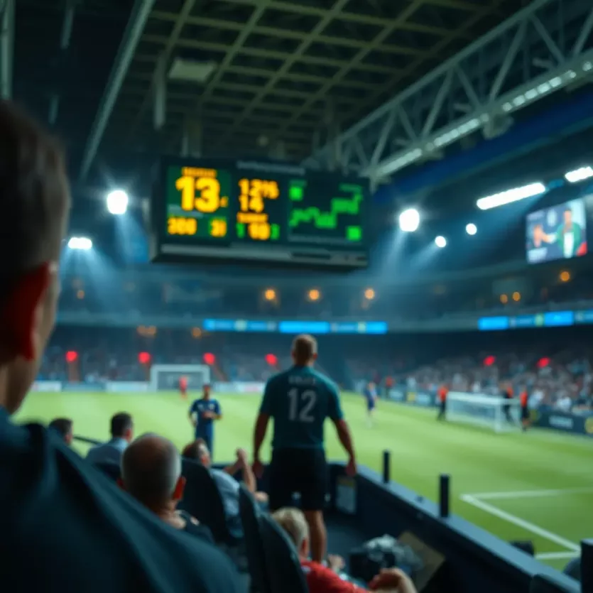 Conceptual representation of live sports betting