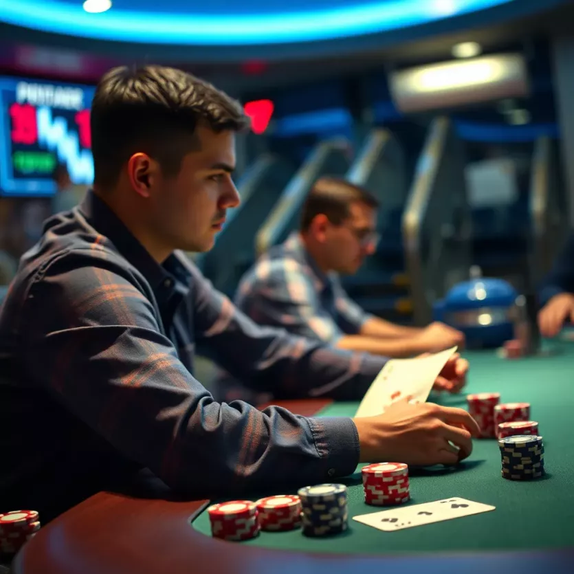Statistics analysis in poker