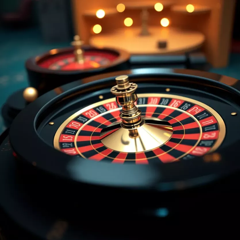 Visual representation of roulette wheel